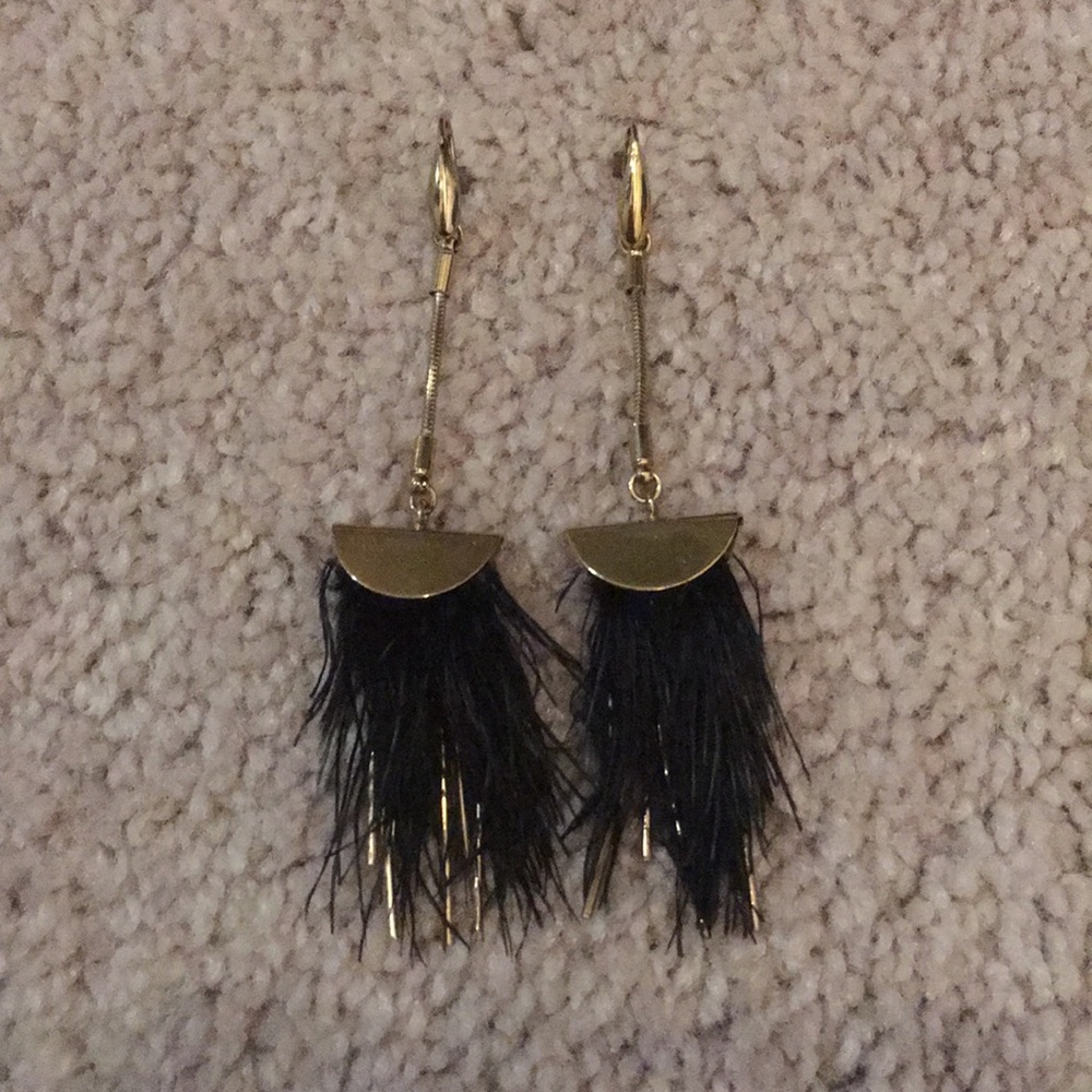 Isabel Marant Feather Earrings